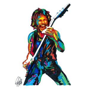 Rudolf Schenker Scorpions Rock Music Poster Print Wall Art 18x24